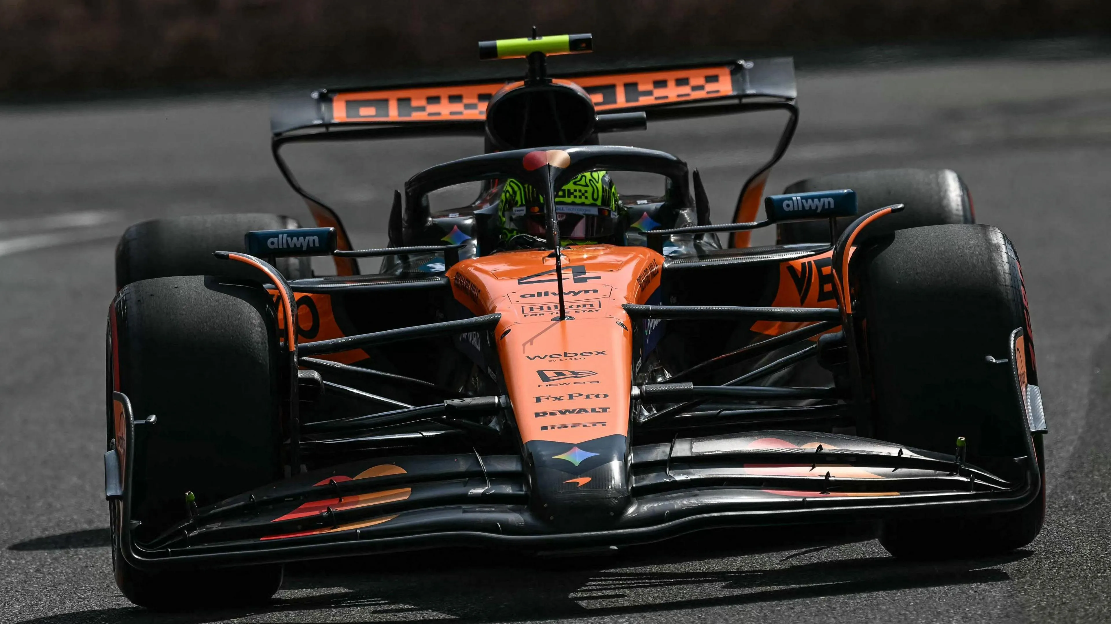 Lando Norris Tops Piastri in Azerbaijan First Practice